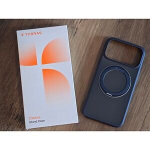 Torras Ostand O1 Guardian Case for iPhone 17 Pro Max Navy Blue MagSafe Stand